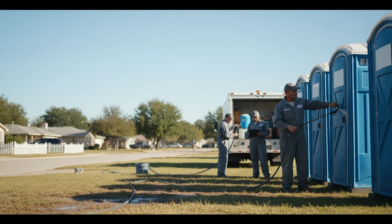 Long-Term Portable Toilet Rental in Glenarm, IL near me